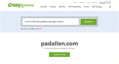 Desktop Screenshot of padallen.com
